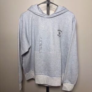 Alpine Design Womens XL Light Blue Heathered Pullover Hoodie Sweatshirt Logo